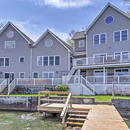 Waterfront Seneca Lake House Fire Pit And Boat Dock Geneva Εξωτερικό φωτογραφία