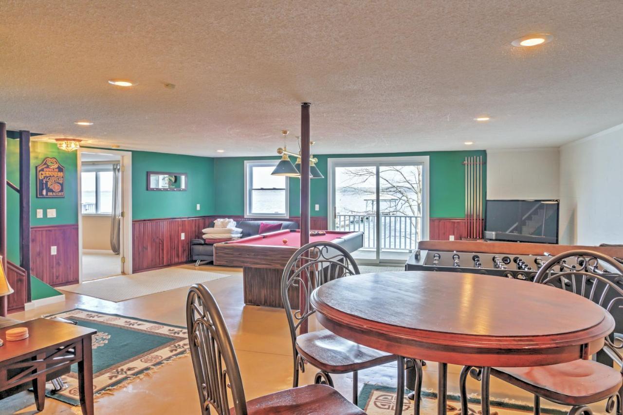 Waterfront Seneca Lake House Fire Pit And Boat Dock Geneva Εξωτερικό φωτογραφία